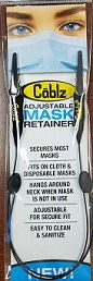 Cablz Mask Retainer Black Bobber Bargain