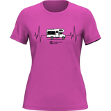 Camping Cardiogram T-Shirt for Women