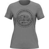 Camping Kaleidoscope T-Shirt for Women