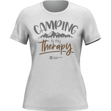 Camping Is My Therapy T-Shirt for Women