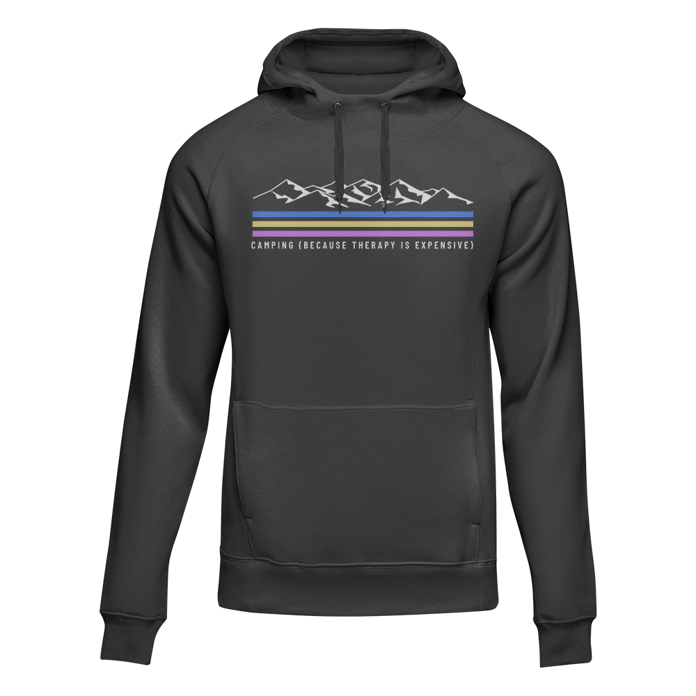 Camping Lines Unisex Hoodie