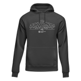 Camping Triangles Unisex Hoodie