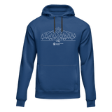 Camping Triangles Unisex Hoodie