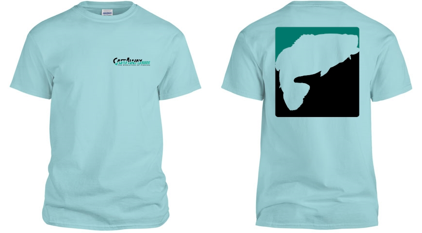 CastAway Teal Short Sleeve T-Shirt