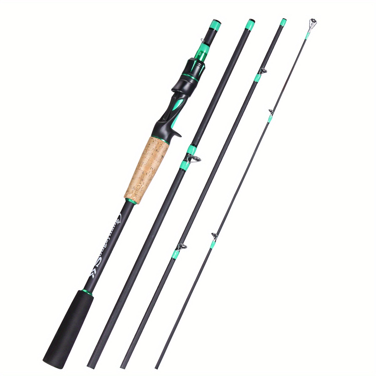 Castaway 4-Piece Fishing Rod Bobber Bargain