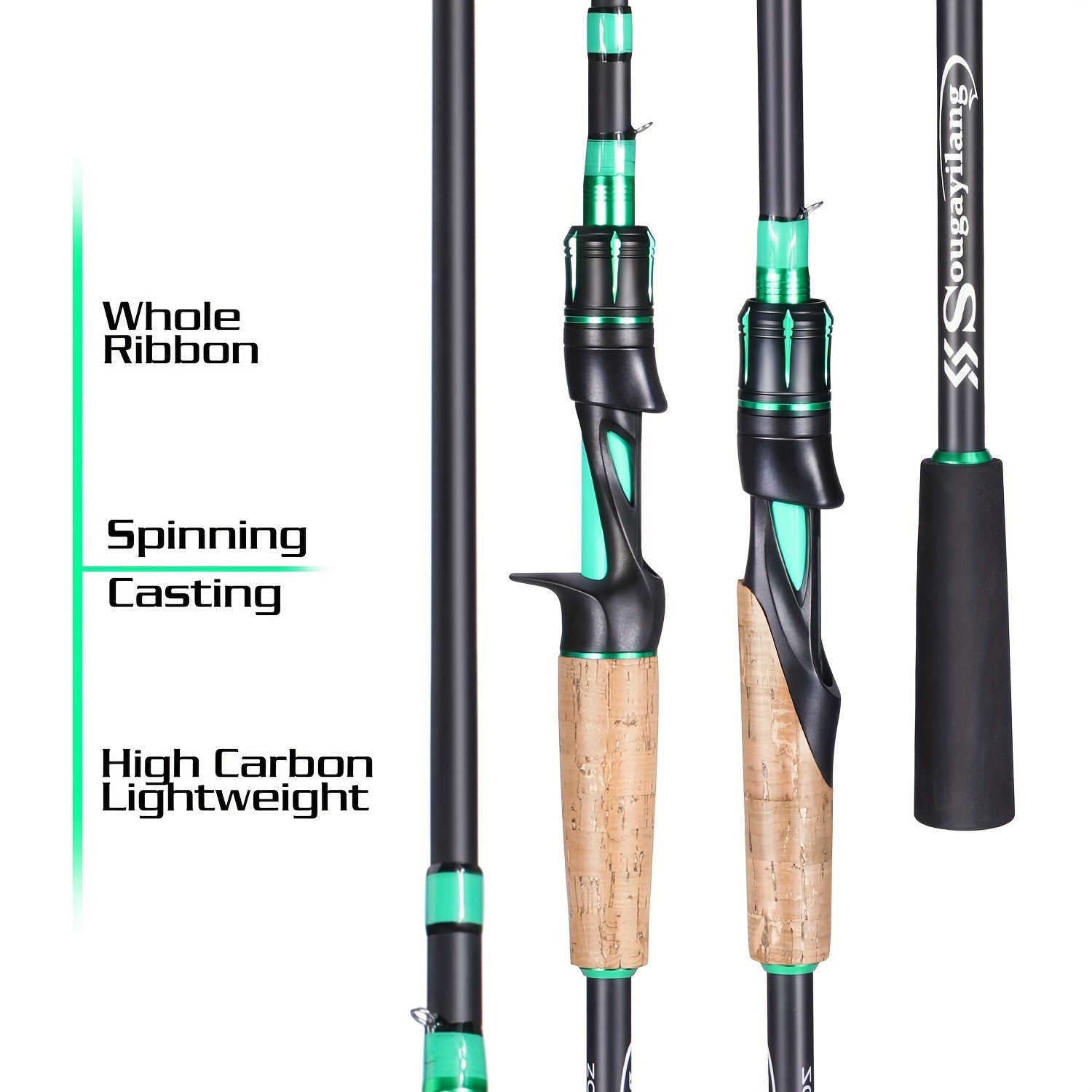 Castaway 4-Piece Fishing Rod Bobber Bargain