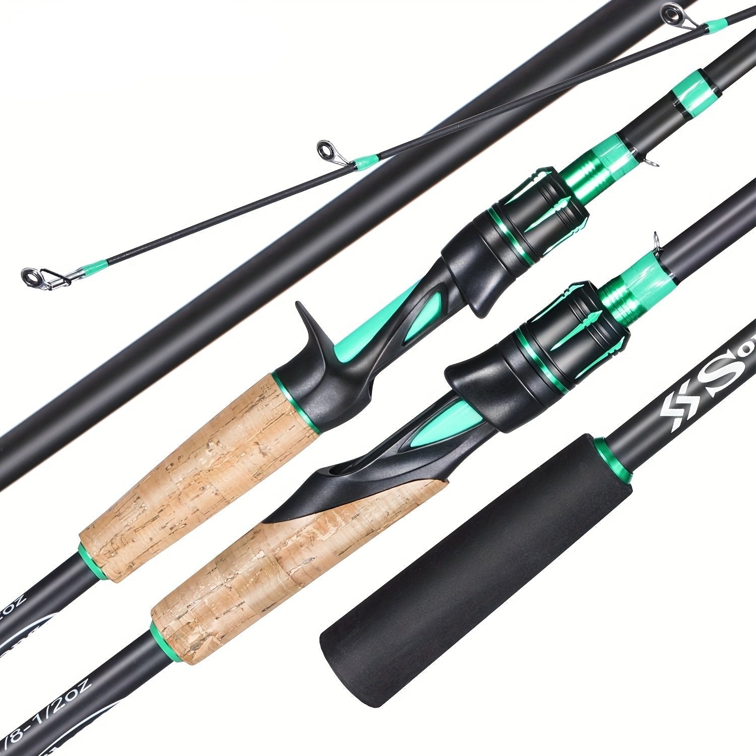 Castaway 4-Piece Fishing Rod Bobber Bargain