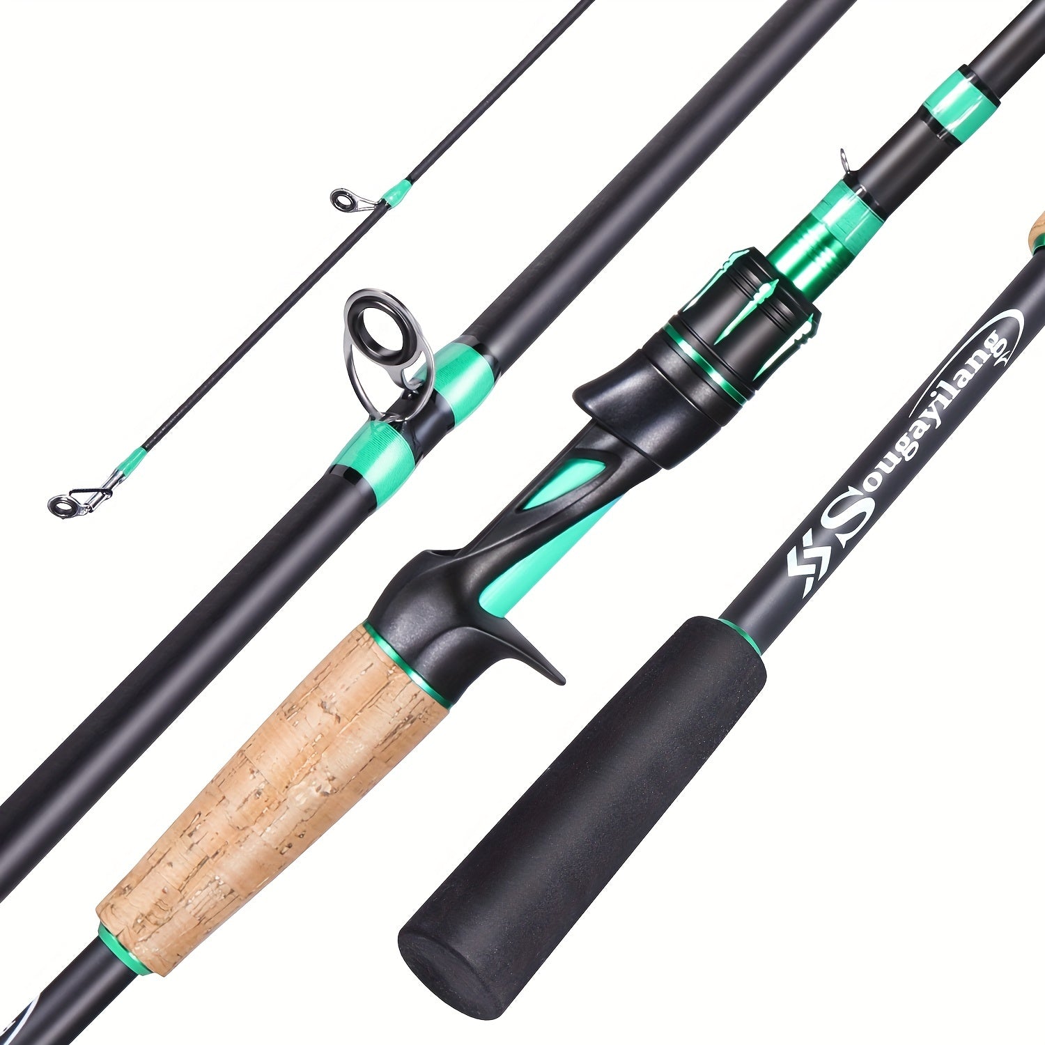 Castaway 4-Piece Fishing Rod Bobber Bargain