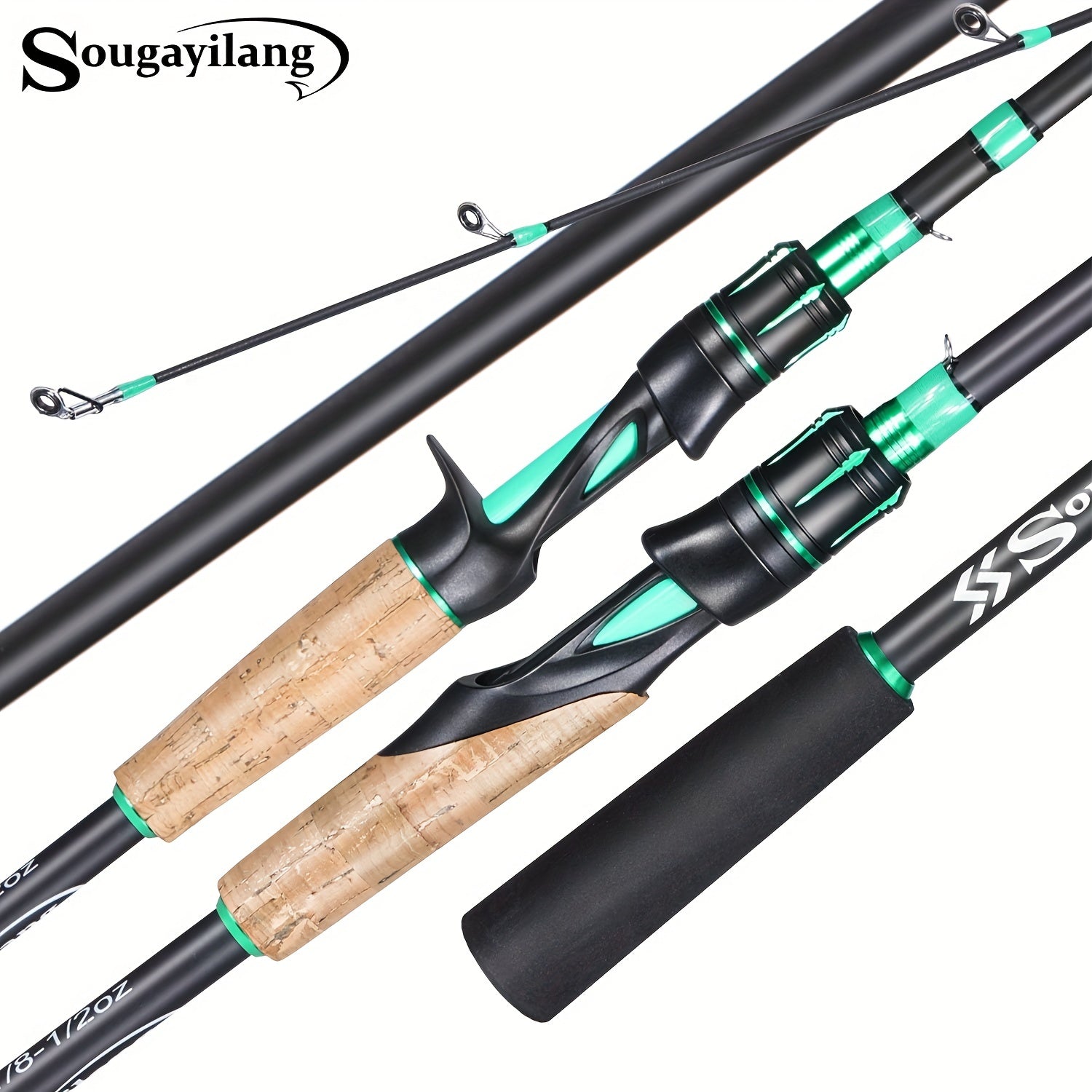 Castaway 4-Piece Fishing Rod Bobber Bargain