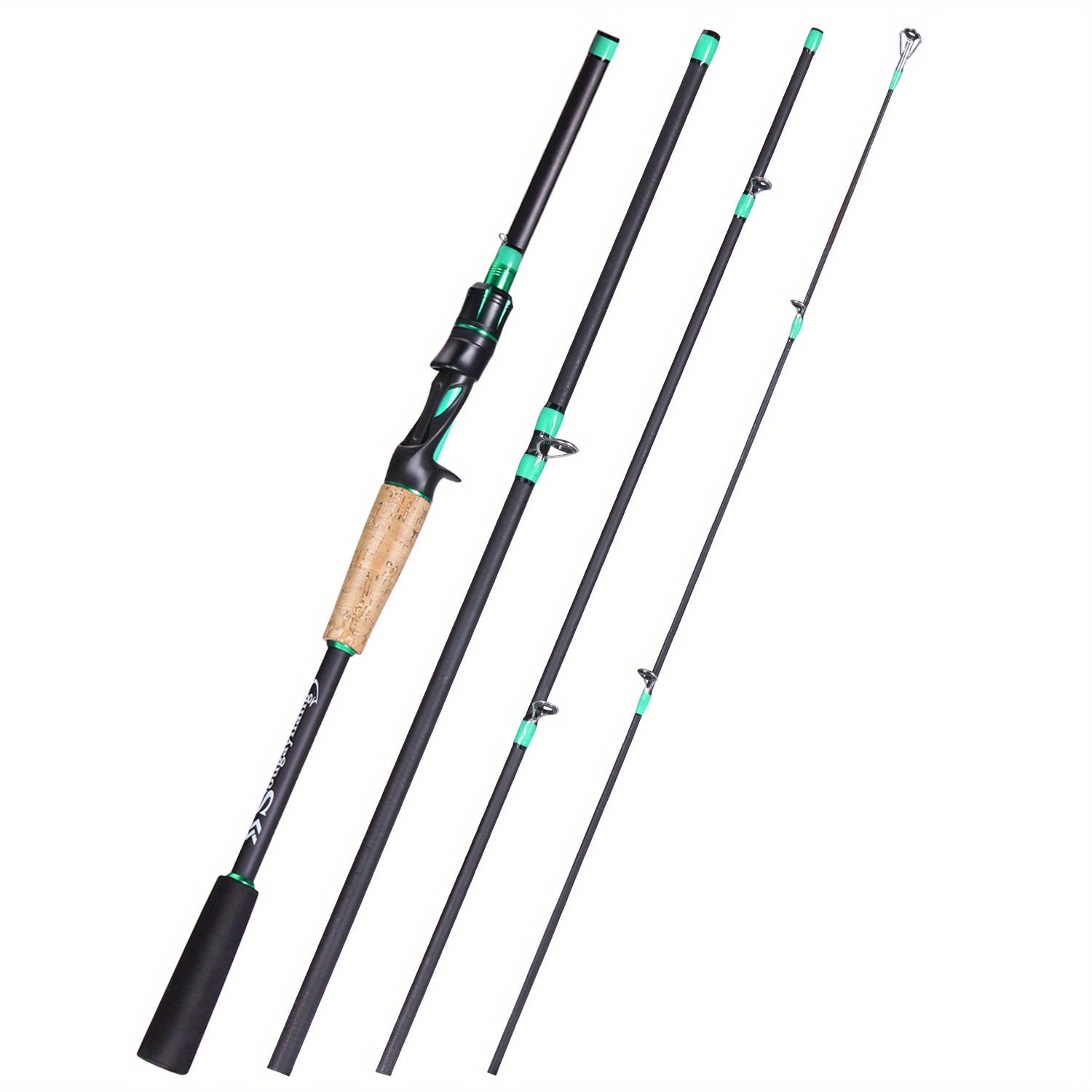 Castaway 4-Piece Fishing Rod Bobber Bargain