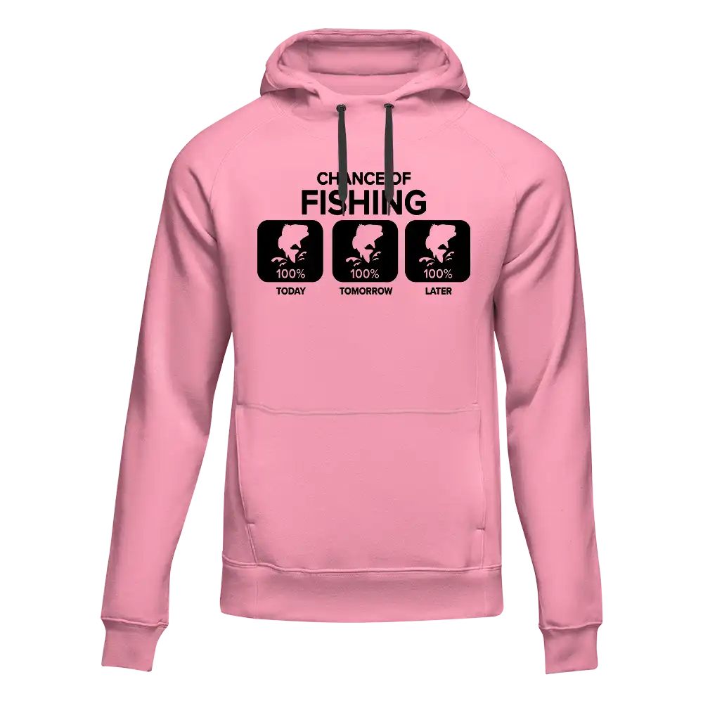 Chance of Fishing Unisex Hoodie