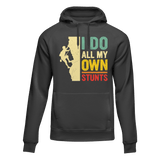 Climbing I Do All My Own Stunts Unisex Hoodie