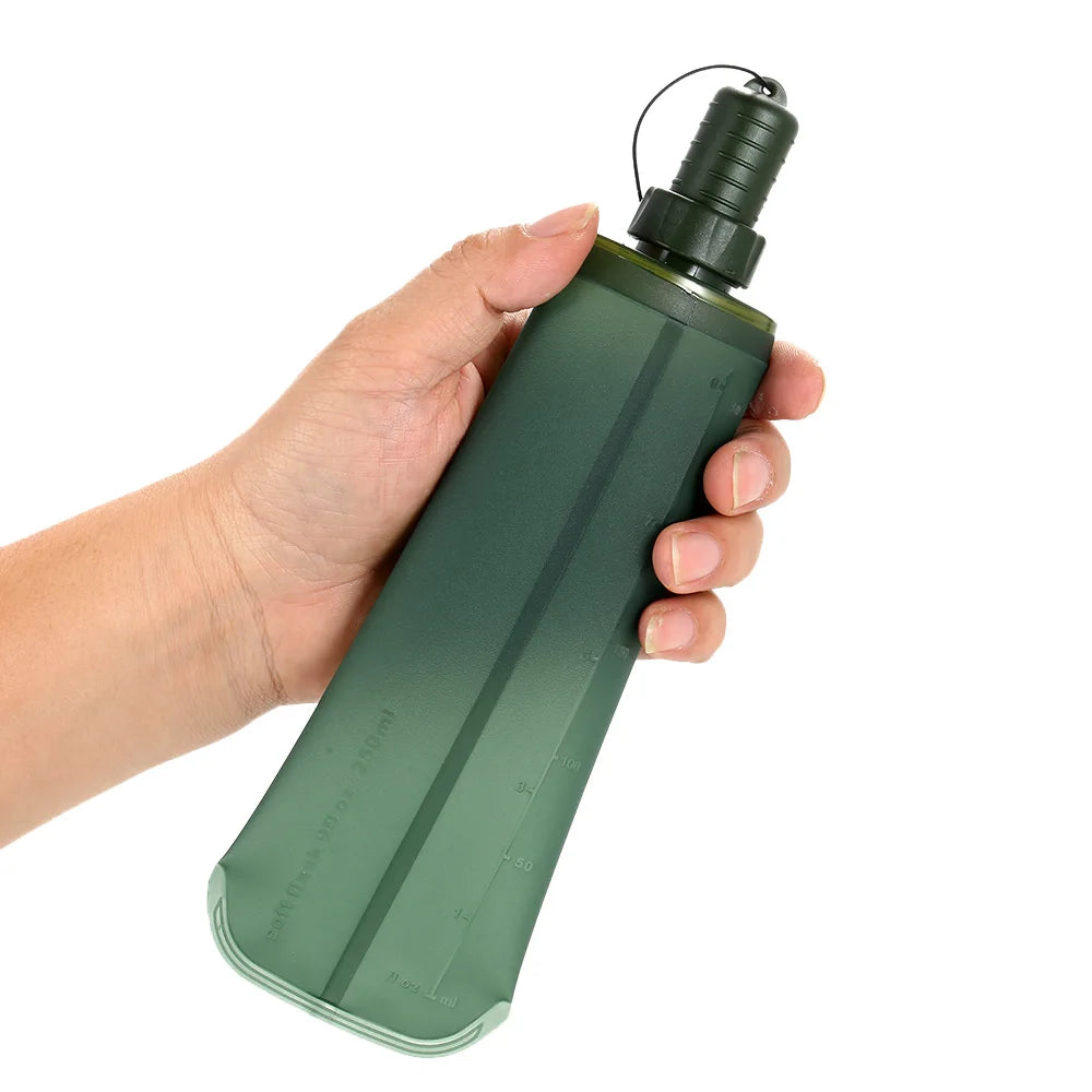 Collapsible TPU Water Bottle Bobber Bargain