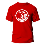 Hiking Mountain Compass Man T-Shirt