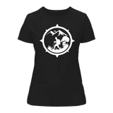 Hiking Mountain Compass T-Shirt for Women