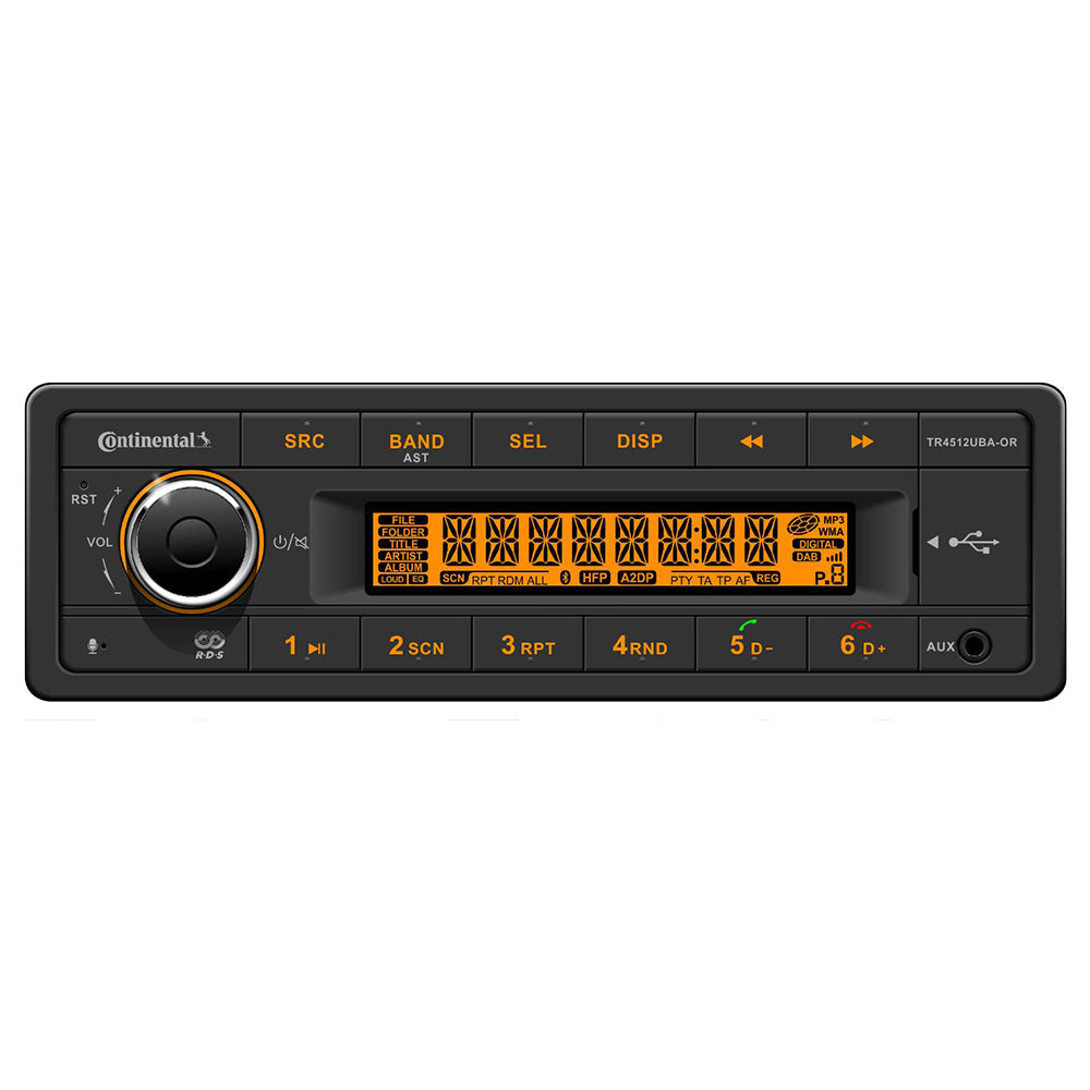 Continental Stereo (AM/FM/BT/USB/CD, 12V & 24V) Bobber Bargain