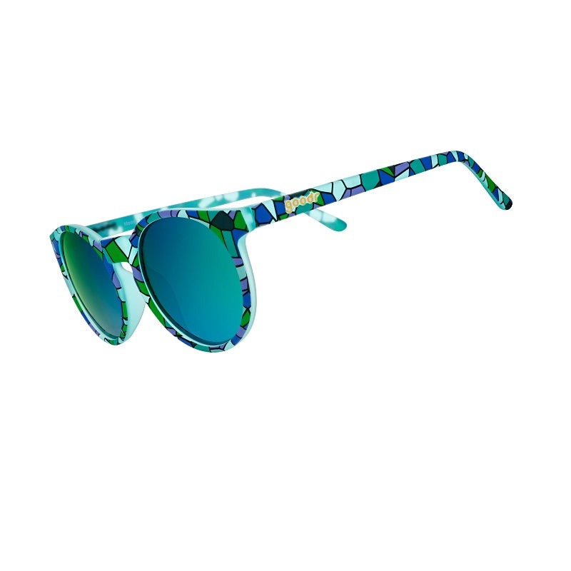 Lunettes de soleil polarisées Circle G « Moody Mosaic Musings » en édition limitée 