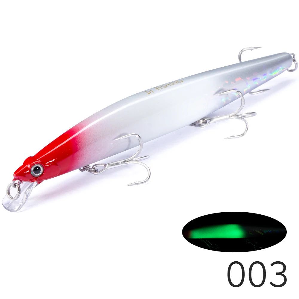 D1 Shadow Stalker Minnow (Suspending) Bobber Bargain