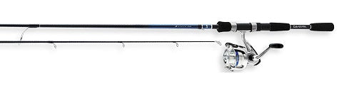 Daiwa D-Shock Spinning Combo (1BB, 2pc) Bobber Bargain