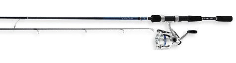 Daiwa D-Shock Spinning Combo (2BB, 2pc) Bobber Bargain