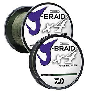 Daiwa J-Braid x4 Fishing Line (150yd) Bobber Bargain