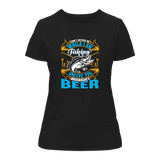 Don't Bother Me While I'm Fishing T-Shirt for Women