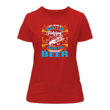Don't Bother Me While I'm Fishing T-Shirt for Women