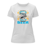 Don't Bother Me While I'm Fishing T-Shirt for Women