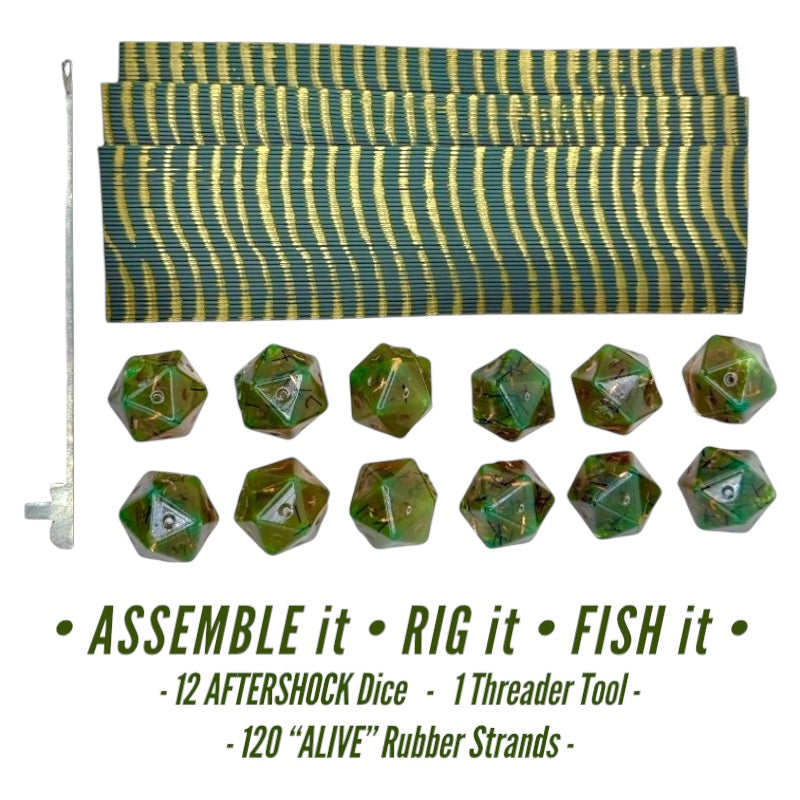 AFTERSHOCK DIY Pack - (Fuzzy Dice Baits)