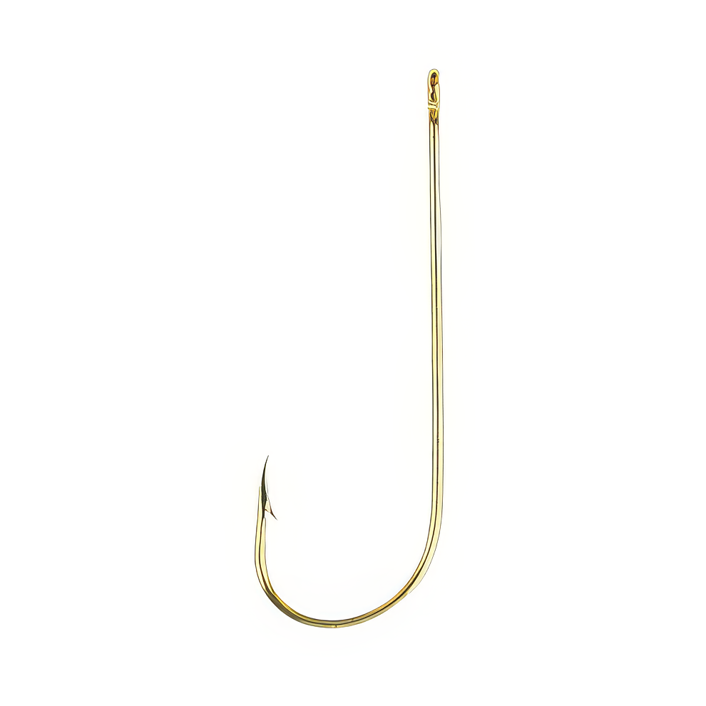 Eagle Claw Aberdeen Hook (Gold, Lite Wire, 100ct) Bobber Bargain