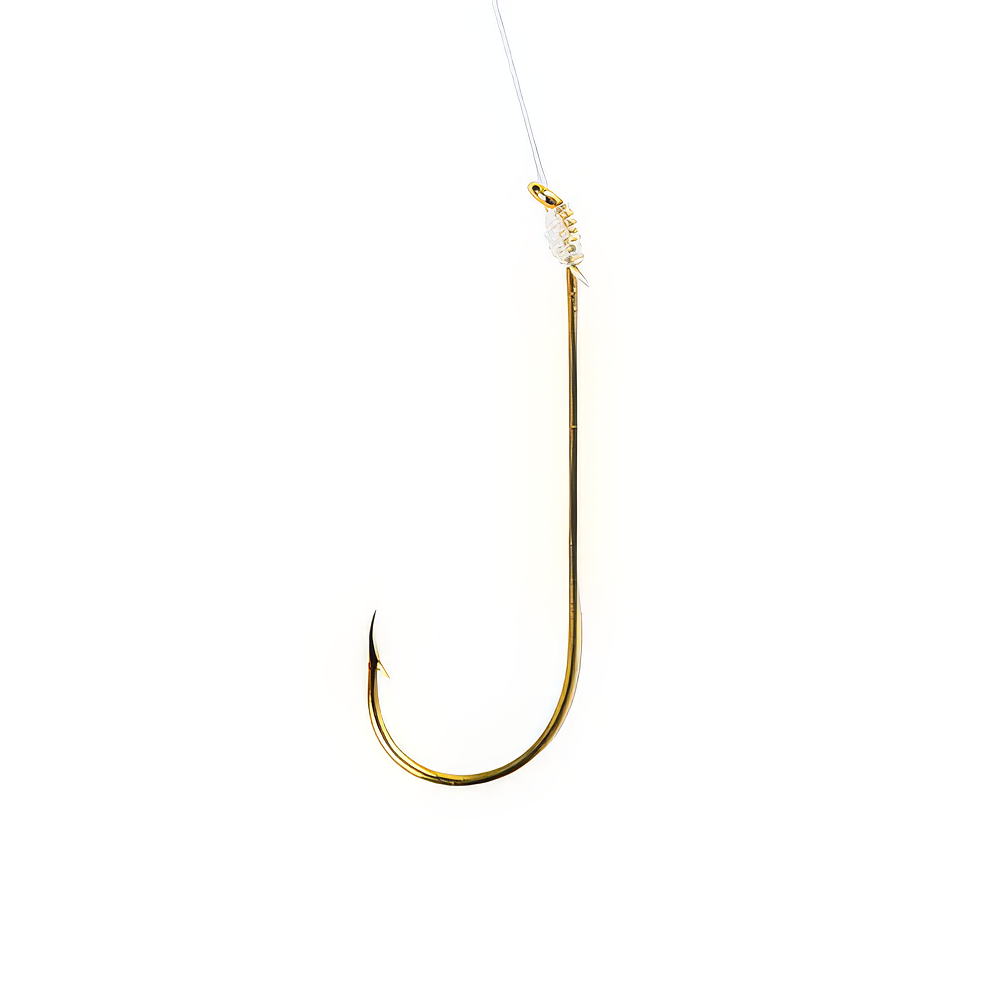 Eagle Claw Aberdeen Hook (Gold, Snelled) Bobber Bargain