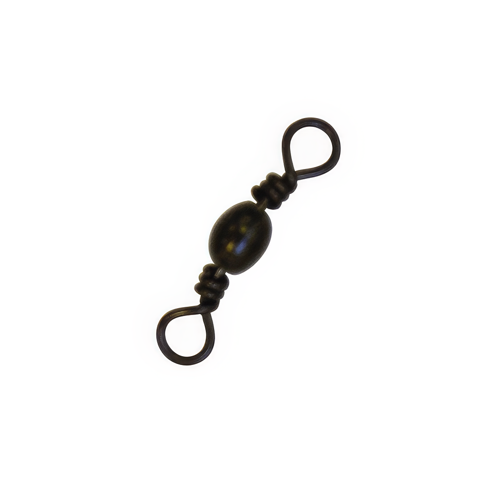 Eagle Claw Black Barrel Swivel (12ct/12pk) Bobber Bargain