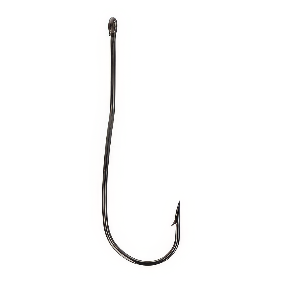 Eagle Claw Crappie Hook (Black, 1/0, 10ct) Bobber Bargain