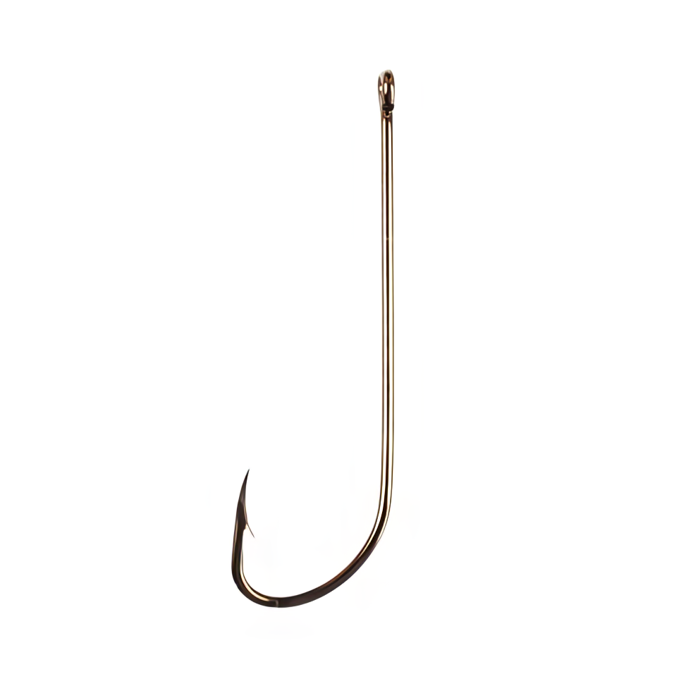 Eagle Claw Extra Long Hook (Bronze, 10ct) Bobber Bargain