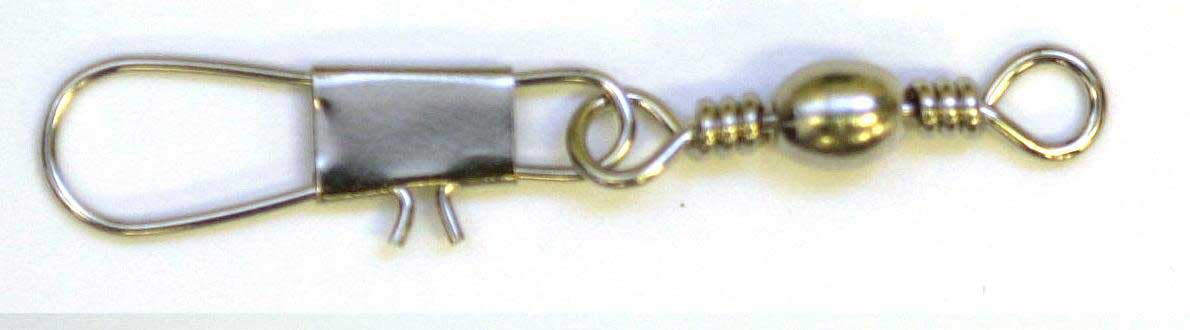 Eagle Claw Nickle Barrel Swivel (w/Interlock Snap, 12ct/12pk) Bobber Bargain