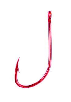 Eagle Claw Offset Hook (Red) Bobber Bargain