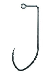 Eagle Claw Pro-V Jig Hook (Platinum Black, 100ct) Bobber Bargain