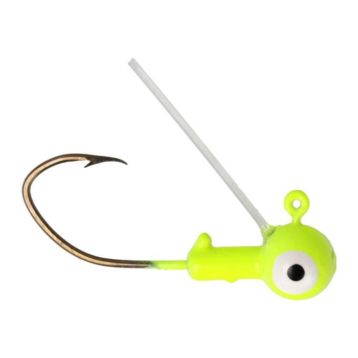 Eagle Claw Pro-V Weedless Ball Jig Head (10ct) Bobber Bargain