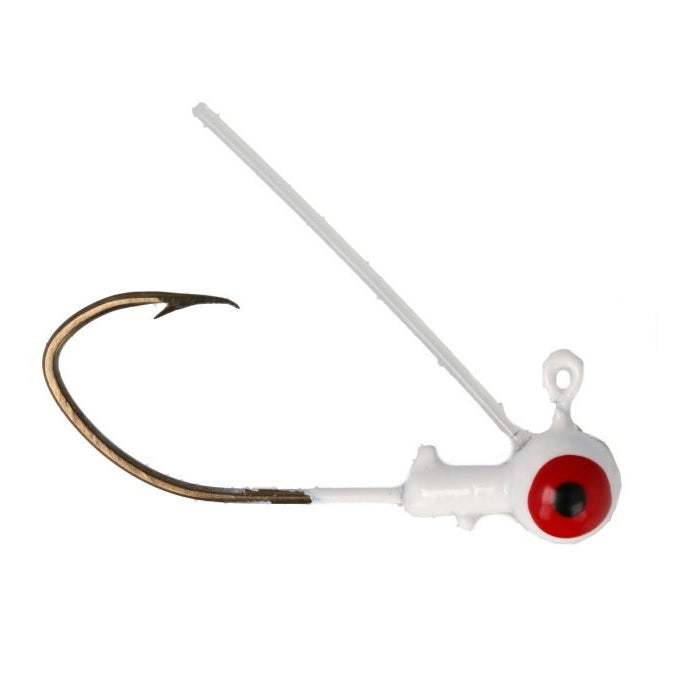 Eagle Claw Pro-V Weedless Ball Jig Head (10ct) Bobber Bargain