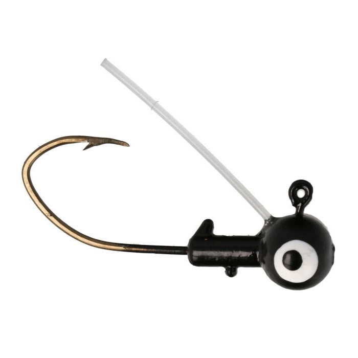 Eagle Claw Pro-V Weedless Ball Jig Head (10ct) Bobber Bargain