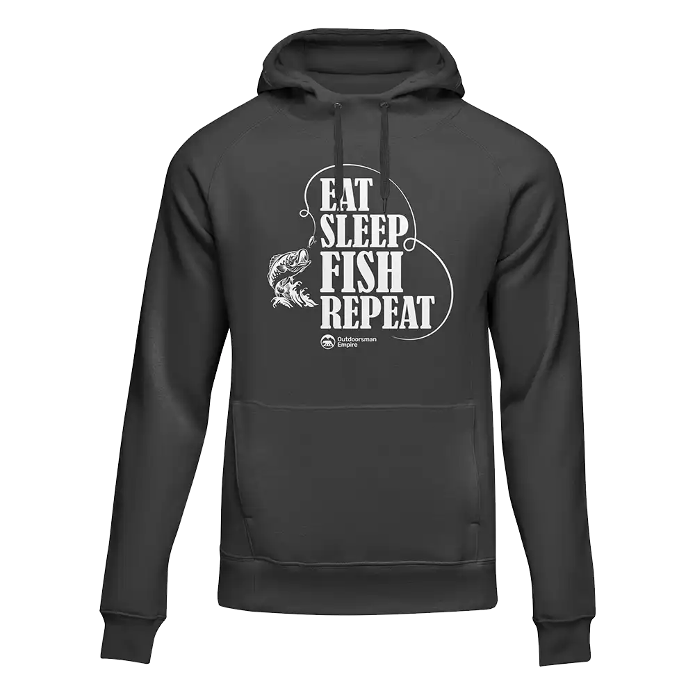 Eat Sleep Fish Repeat Unisex Hoodie