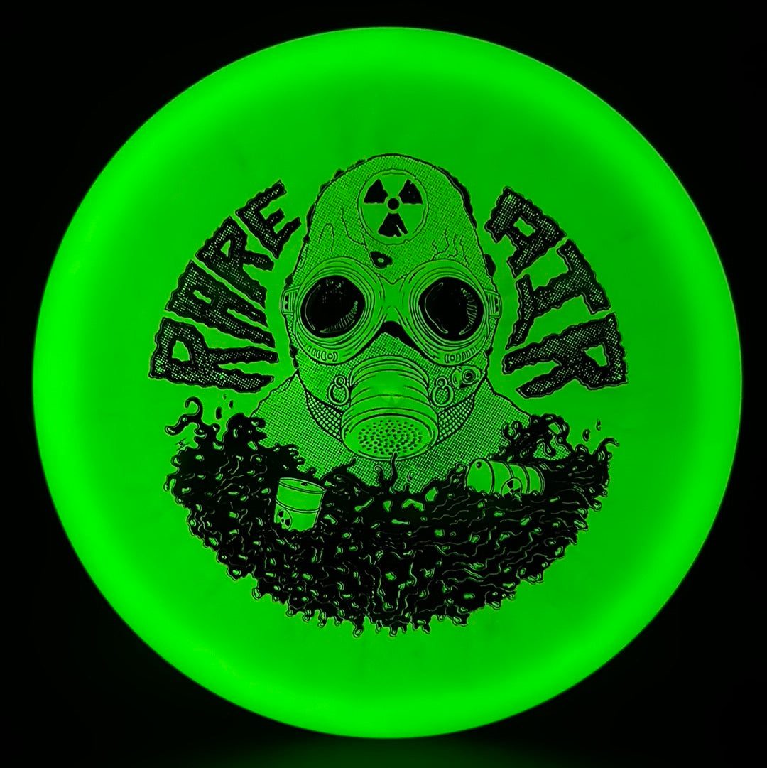 Mortero de reconocimiento lunar F2 a color (Penned Run) - Sello de hombre radiactivo