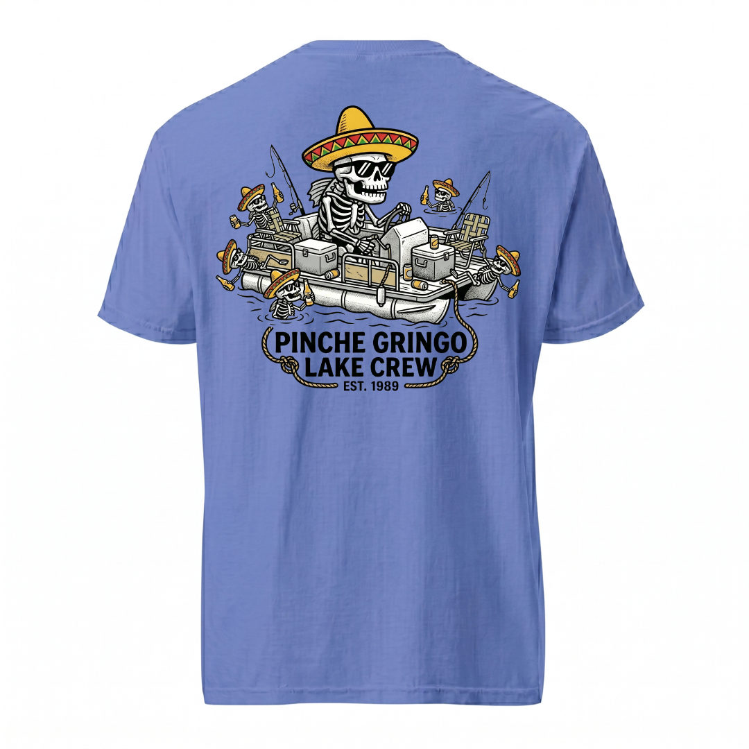 Pinche Gringo Lake Crew Booze Cruise Shirt