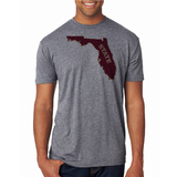 Key West, FL Garnet and Gold Soft Tee