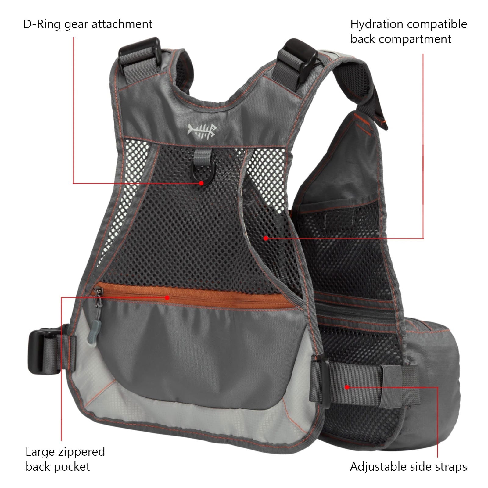 FV09 Youth Fly Fishing Vest Bobber Bargain