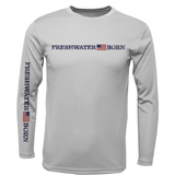 Florida Freshwater Born Linear Logo Boy's Long Sleeve UPF 50+ Dry-Fit Shirt