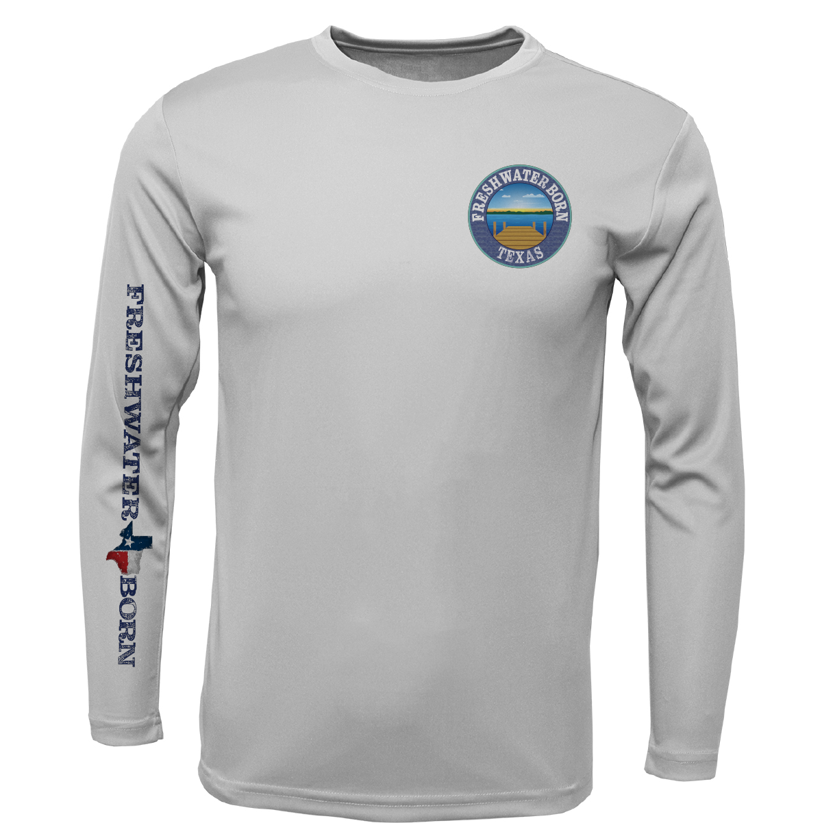 Fort Worth Freshwater Born Girl's Long Sleeve UPF 50+ Dry-Fit Shirt