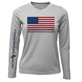 Texas USA Freshwater Born Women's Long Sleeve UPF 50+ Dry-Fit Shirt