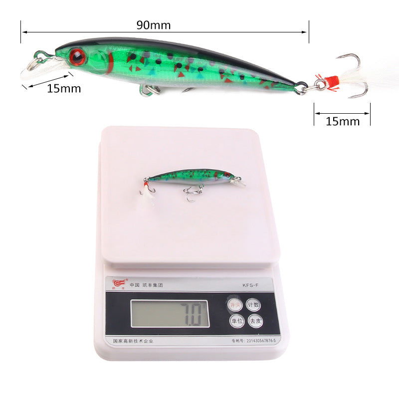 Feathered Flyer Lure (Topwater) Bobber Bargain