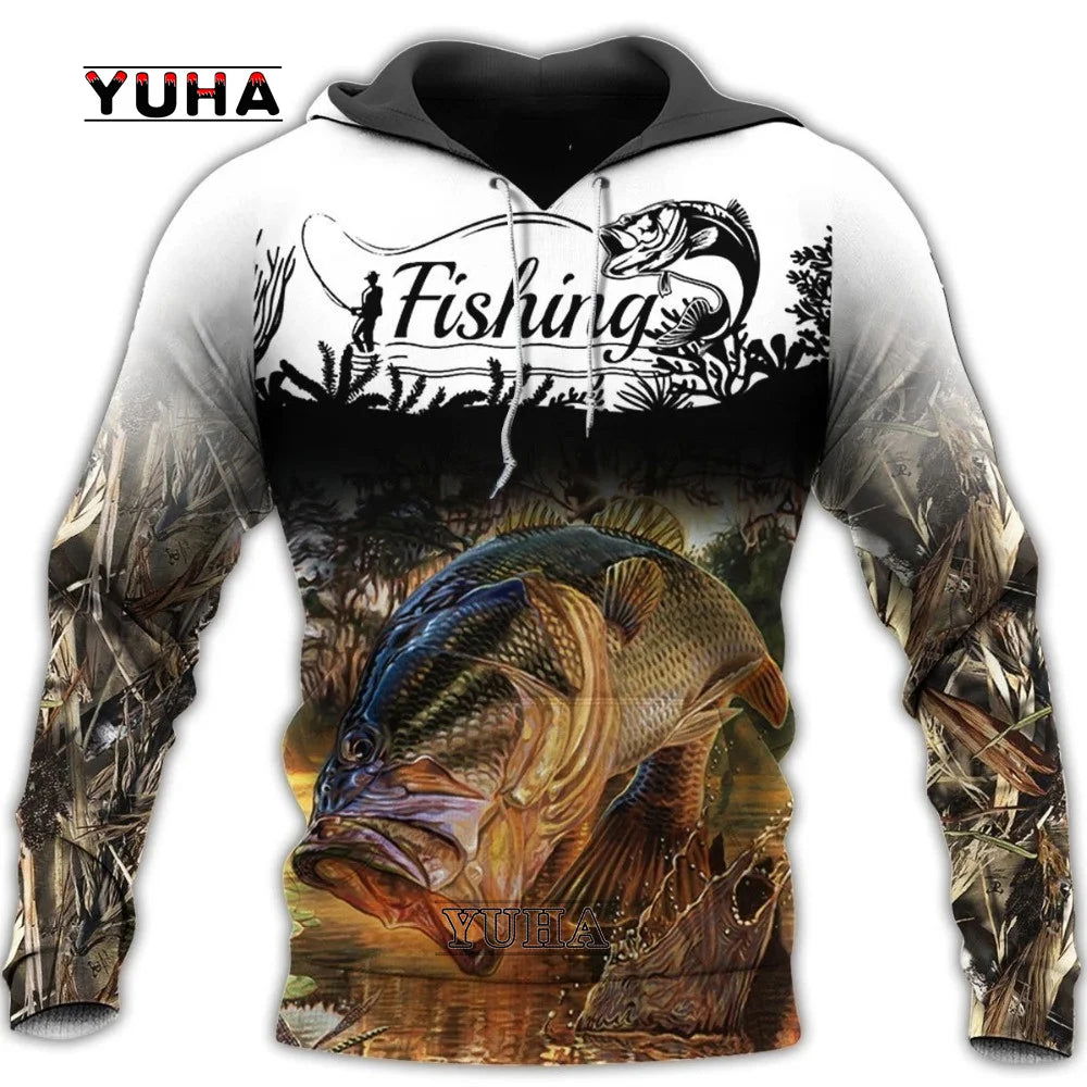 Fish Frenzy 3D Hoodie Bobber Bargain